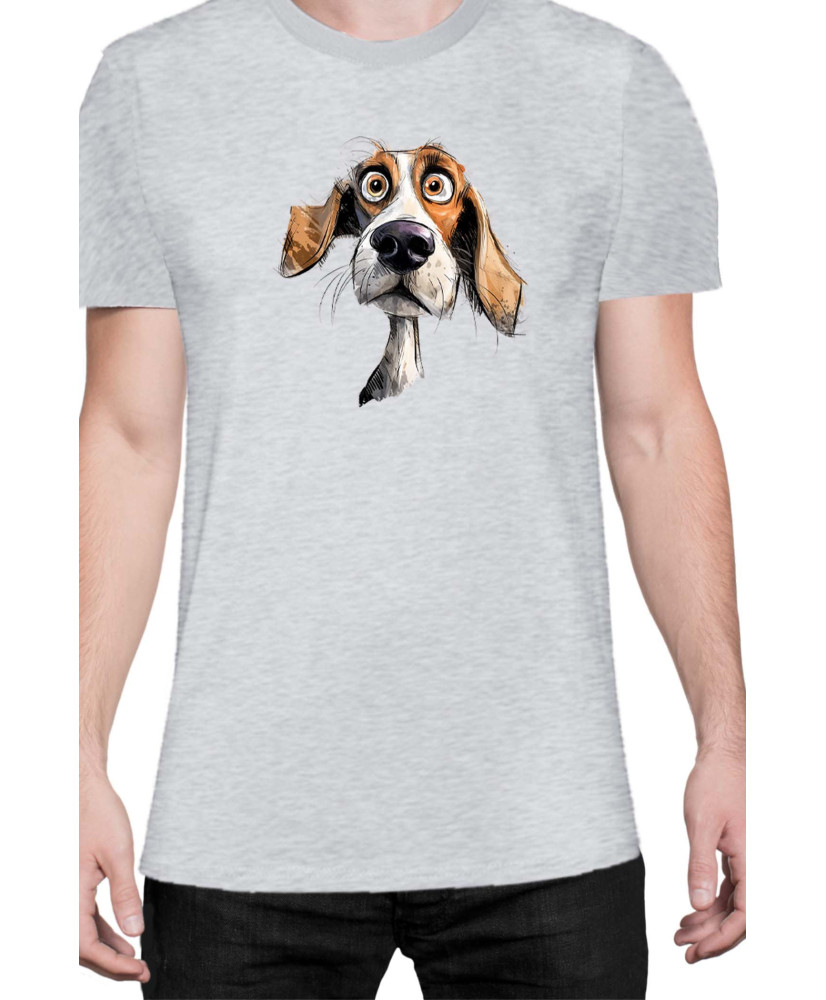 Мъжка Тениска Funny Dogs Breeds Beagle 02