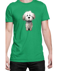 Мъжка Тениска Funny Dogs Breeds Bichon Frise