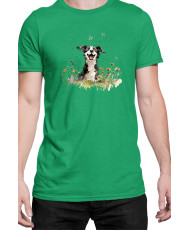 Мъжка Тениска Funny Dogs Breeds Border Collie 01