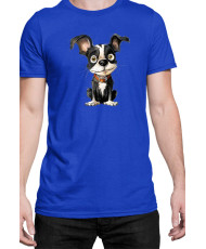 Мъжка Тениска Funny Dogs Breeds Boston Terrier 01
