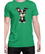 Мъжка Тениска Funny Dogs Breeds Boston Terrier 01