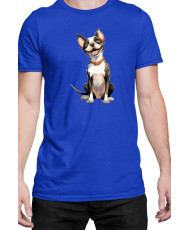 Мъжка Тениска Funny Dogs Breeds Boston Terrier 02