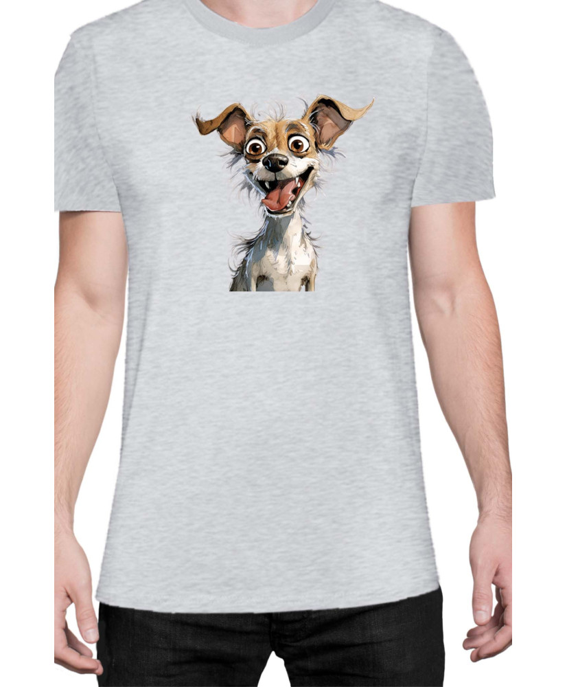 Мъжка Тениска Funny Dogs Breeds Chihuahua