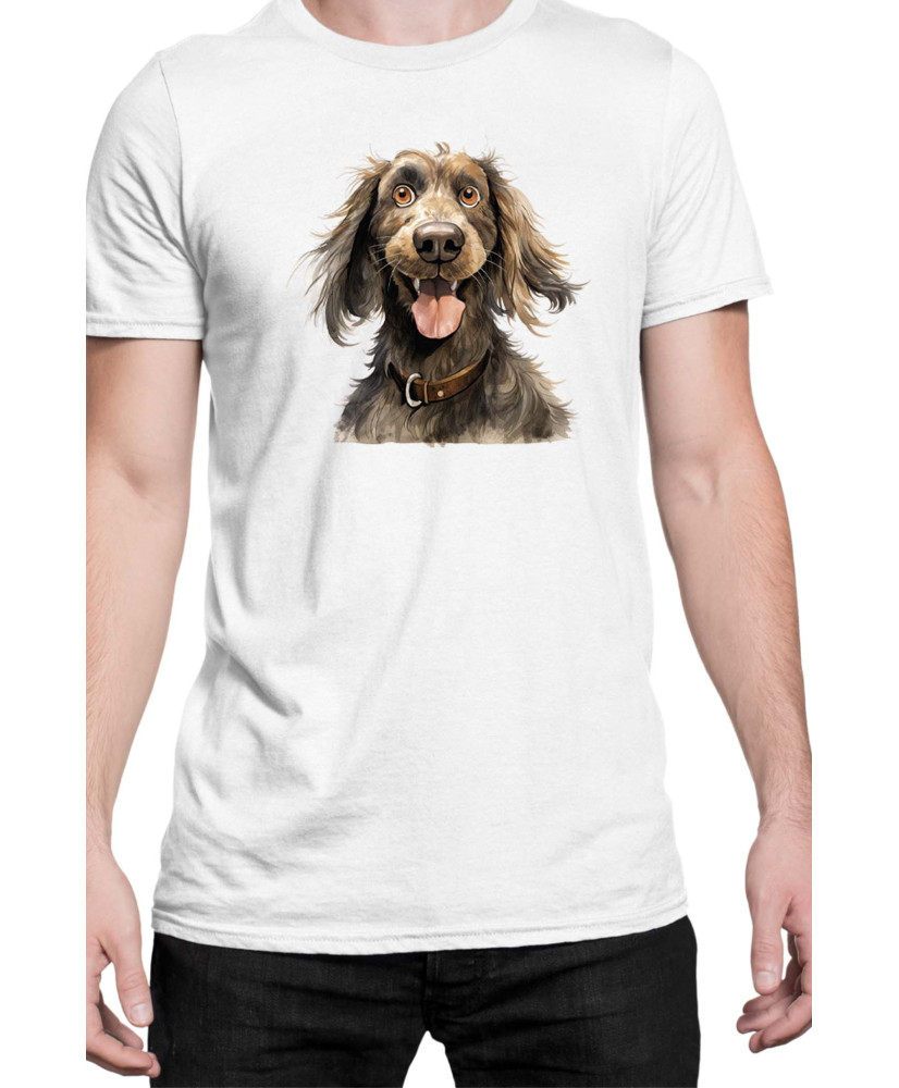 Мъжка Тениска Funny Dogs Breeds Cocker Spaniel