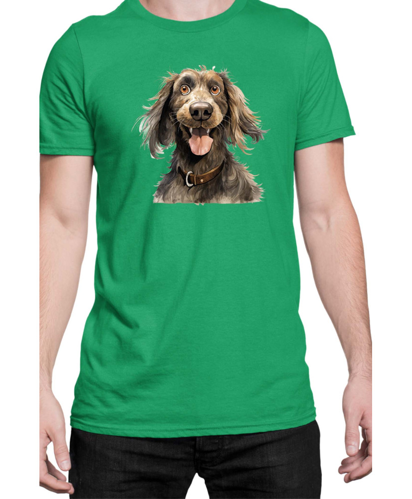 Мъжка Тениска Funny Dogs Breeds Cocker Spaniel