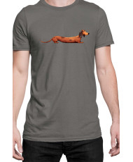 Мъжка Тениска Funny Dogs Breeds Dachshund 02