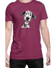 Мъжка Тениска Funny Dogs Breeds Dalmatian