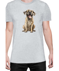 Мъжка Тениска Funny Dogs Breeds English Mastiff