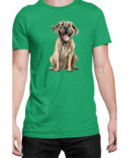 Мъжка Тениска Funny Dogs Breeds English Mastiff