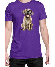 Мъжка Тениска Funny Dogs Breeds English Mastiff