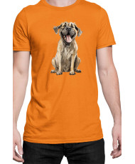 Мъжка Тениска Funny Dogs Breeds English Mastiff
