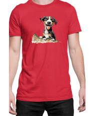 Мъжка Тениска Funny Dogs Breeds Entlebucher Mountain Dog