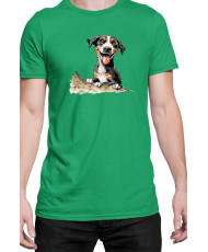 Мъжка Тениска Funny Dogs Breeds Entlebucher Mountain Dog