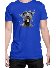 Мъжка Тениска Funny Dogs Breeds Giant Schnauzer