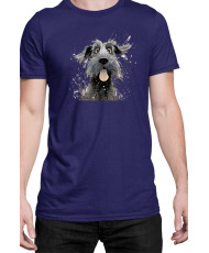 Мъжка Тениска Funny Dogs Breeds Giant Schnauzer