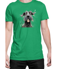 Мъжка Тениска Funny Dogs Breeds Giant Schnauzer