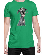 Мъжка Тениска Funny Dogs Breeds Great Dane