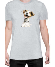 Мъжка Тениска Funny Dogs Breeds Jack Russel Terrier