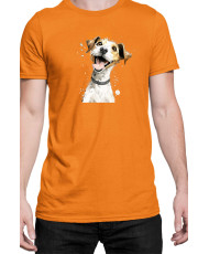 Мъжка Тениска Funny Dogs Breeds Jack Russel Terrier