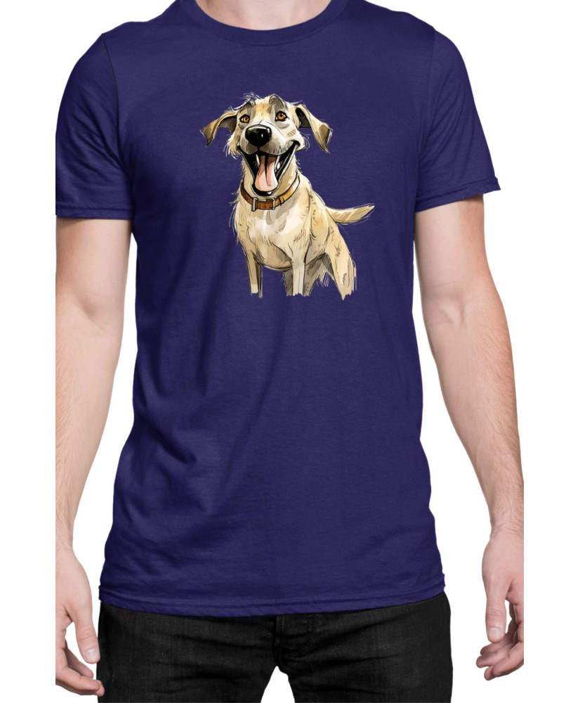 Мъжка Тениска Funny Dogs Breeds Kangal