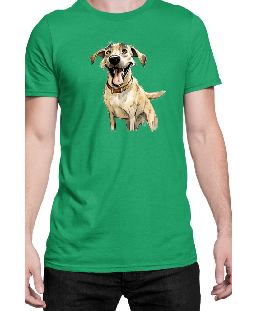Мъжка Тениска Funny Dogs Breeds Kangal