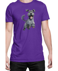 Мъжка Тениска Funny Dogs Breeds Kerry Blue Terrier