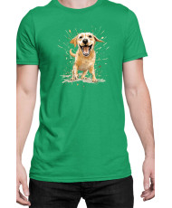 Мъжка Тениска Funny Dogs Breeds Labrador Retriever