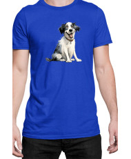 Мъжка Тениска Funny Dogs Breeds Landseer