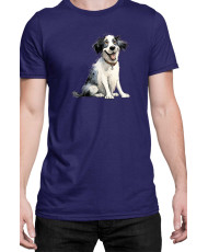 Мъжка Тениска Funny Dogs Breeds Landseer