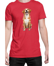 Мъжка Тениска Funny Dogs Breeds Novia Scotia Duck Tolling Retriever