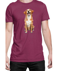 Мъжка Тениска Funny Dogs Breeds Novia Scotia Duck Tolling Retriever