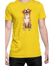 Мъжка Тениска Funny Dogs Breeds Novia Scotia Duck Tolling Retriever