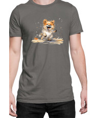 Мъжка Тениска Funny Dogs Breeds Pomeranian