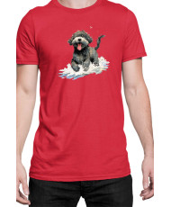 Мъжка Тениска Funny Dogs Breeds Portugese Water Dog