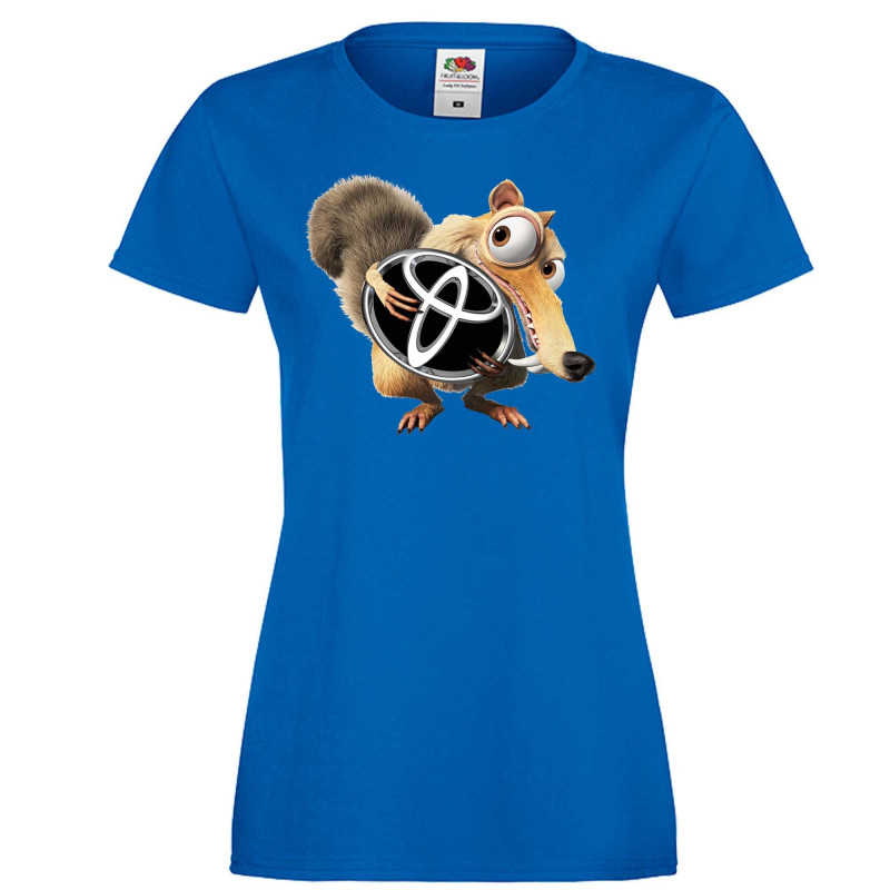 Дамска тениска TOYOTA Scrat Дамска тениска TOYOTA Scrat