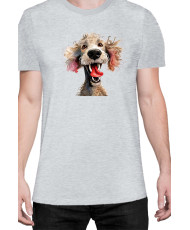 Мъжка Тениска Funny Dogs Breeds Standard Poodle 01