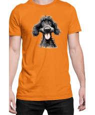 Мъжка Тениска Funny Dogs Breeds Standard Poodle 02