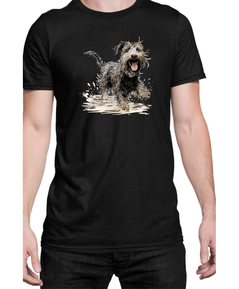 Мъжка Тениска Funny Dogs Breeds Terrier