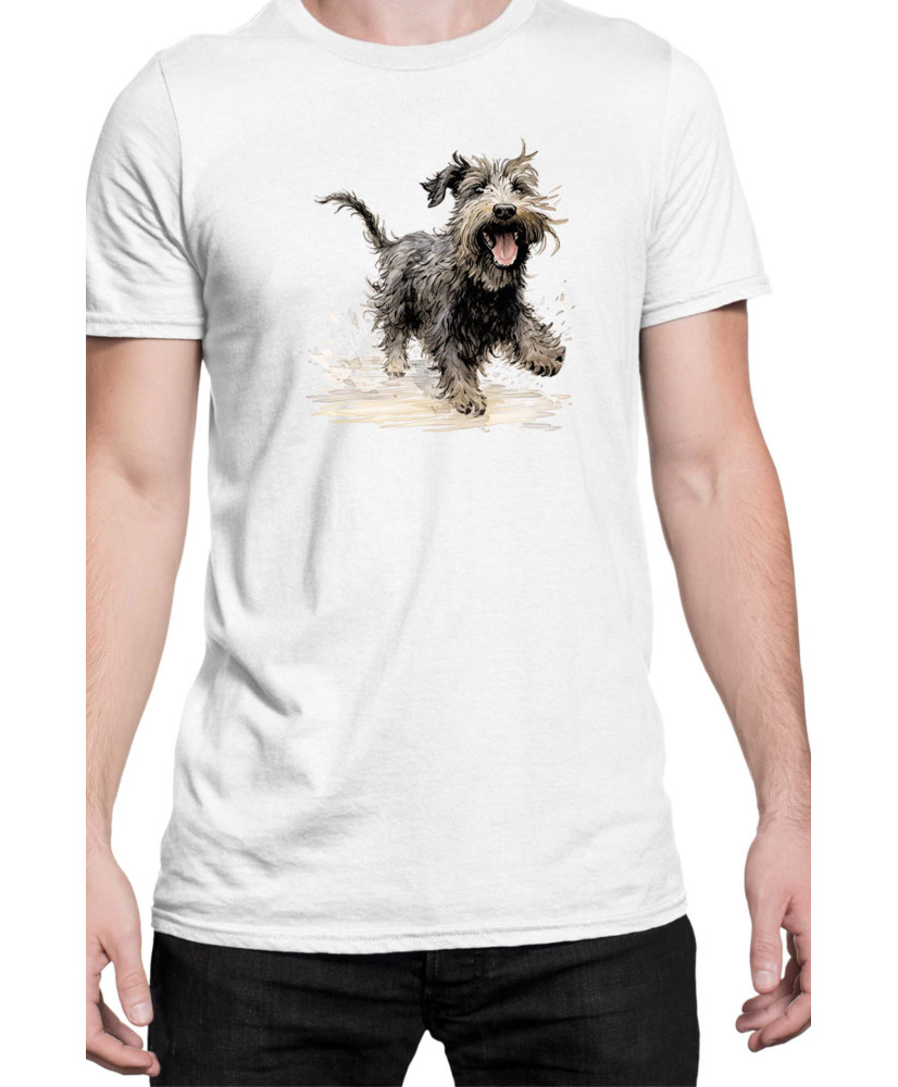 Мъжка Тениска Funny Dogs Breeds Terrier