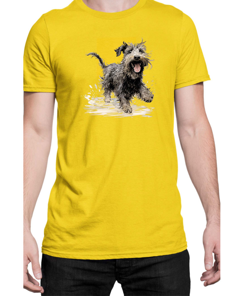 Мъжка Тениска Funny Dogs Breeds Terrier