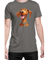 Мъжка Тениска Funny Dogs Breeds Vizsla