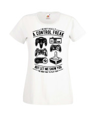 Дамска Геймърска Тениска Gamer A Control Freak