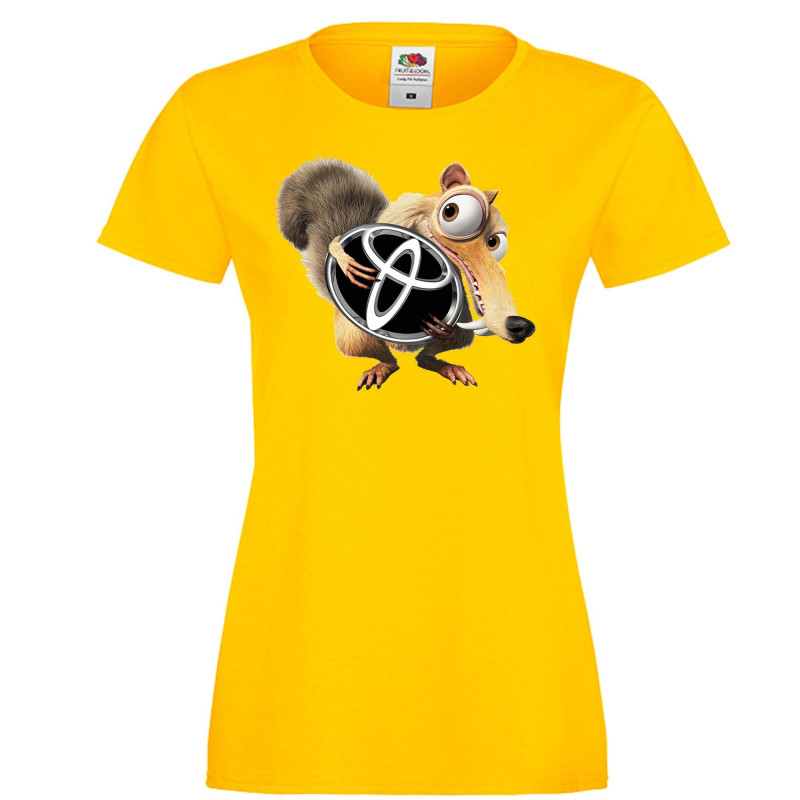 Дамска тениска TOYOTA Scrat Дамска тениска TOYOTA Scrat