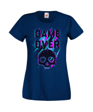 Дамска Геймърска Тениска Gamer Game Over 04