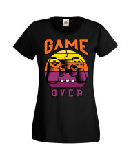 Дамска Геймърска Тениска Gamer Game Over 05
