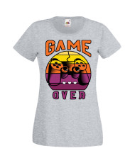 Дамска Геймърска Тениска Gamer Game Over 05