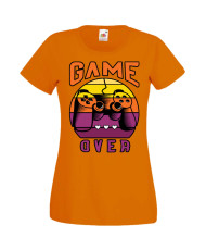 Дамска Геймърска Тениска Gamer Game Over 05