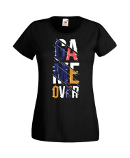 Дамска Геймърска Тениска Gamer Game Over 06