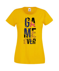 Дамска Геймърска Тениска Gamer Game Over 06