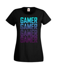 Дамска Геймърска Тениска Gamer Gamer Gamer Gamer 1